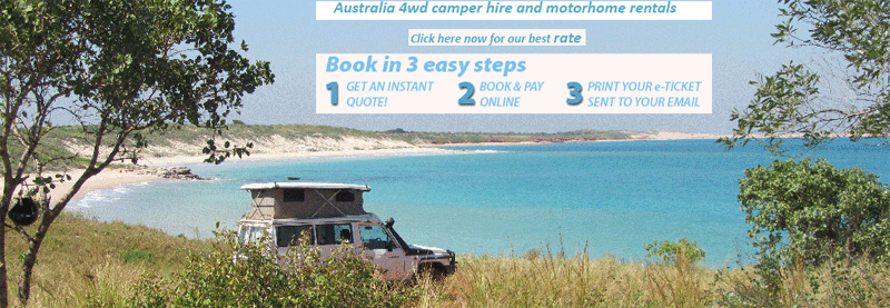 Australia 4wd Hire get a free quote 'NO NEED' to give your credit card details.